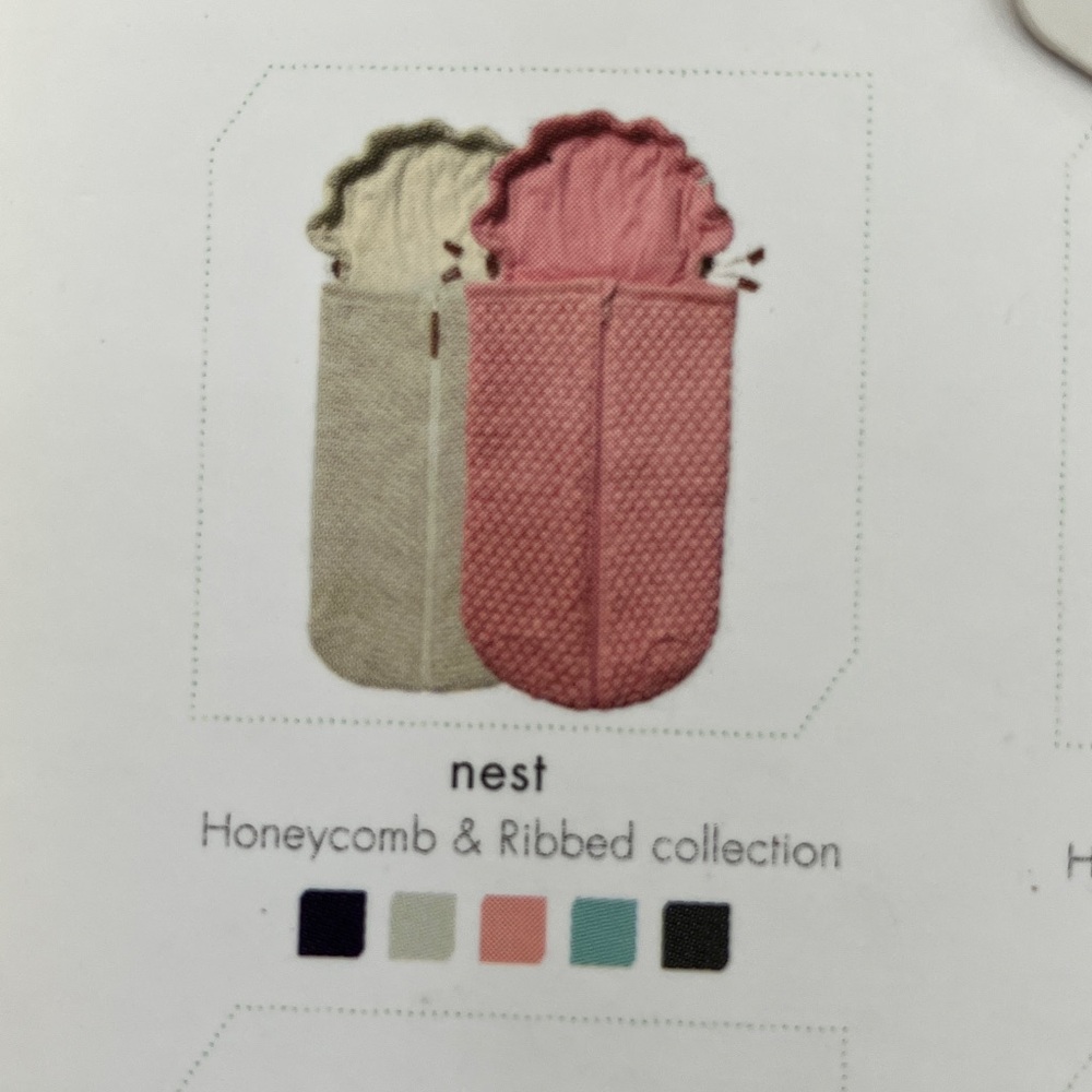 Joolz Essentials Organic Ribbed Nest - Picture 7 of 9
